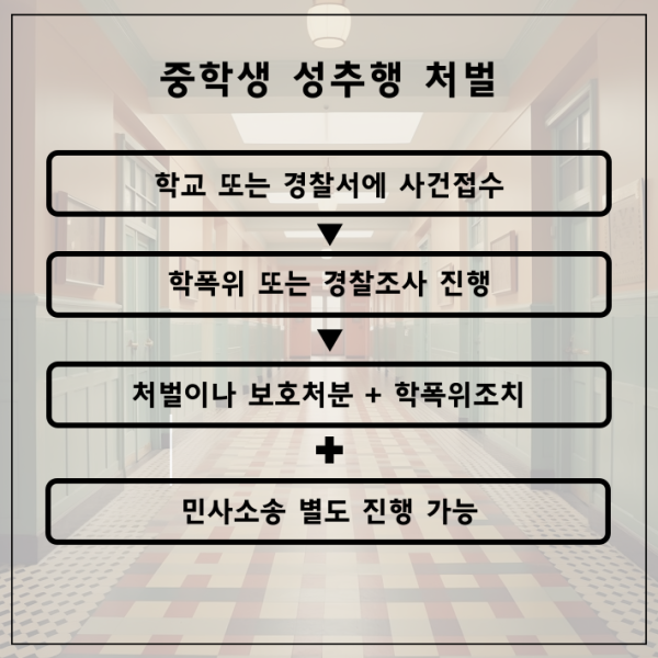 중학생 성추행 처벌