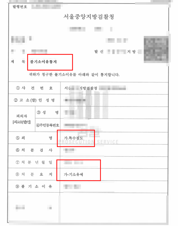 중학생이 연루된 자전거절도 기소유예