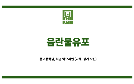 음란물유포