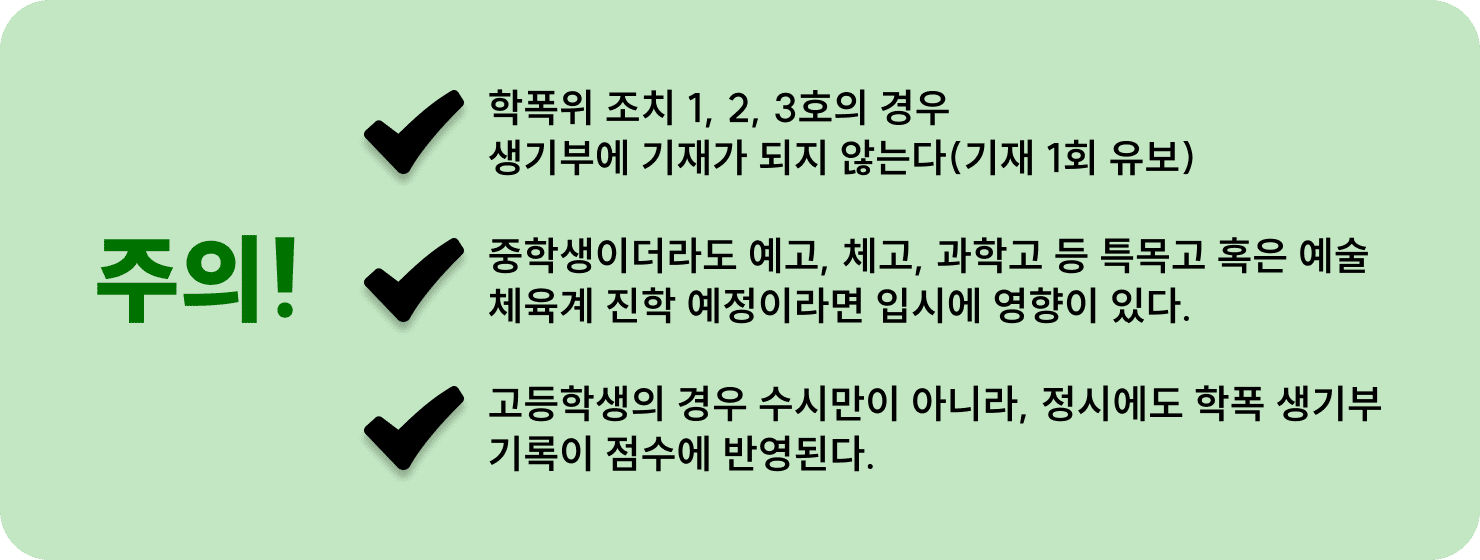 조력절차-학폭위주의점