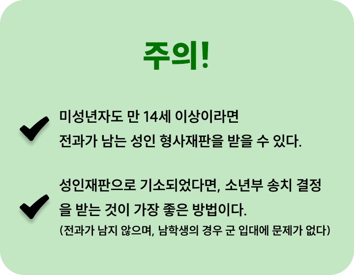 조력절차-정식재판주의점